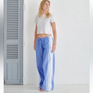 Tom's Trunks beach and bed wear Blue Unisex classic lounge  pants sz S